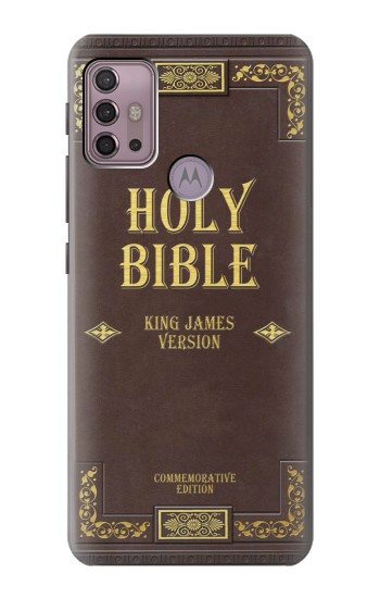 S2889 Holy Bible Cover King James Version Case For Motorola Moto G30, G20, G10