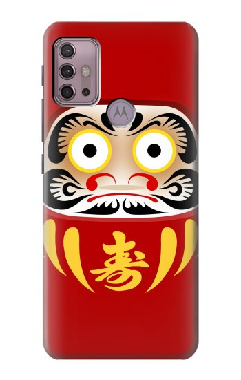 S3045 Japan Good Luck Daruma Doll Case For Motorola Moto G30, G20, G10