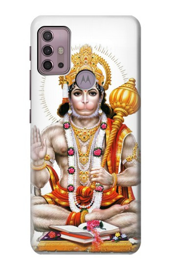 S3186 Lord Hanuman Chalisa Hindi Hindu Case For Motorola Moto G30, G20, G10