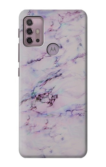 S3215 Seamless Pink Marble Case For Motorola Moto G30, G20, G10