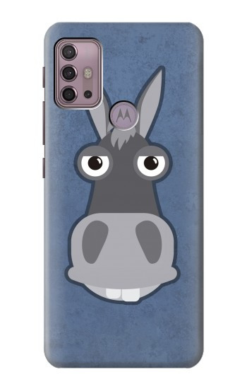 S3271 Donkey Cartoon Case For Motorola Moto G30, G20, G10