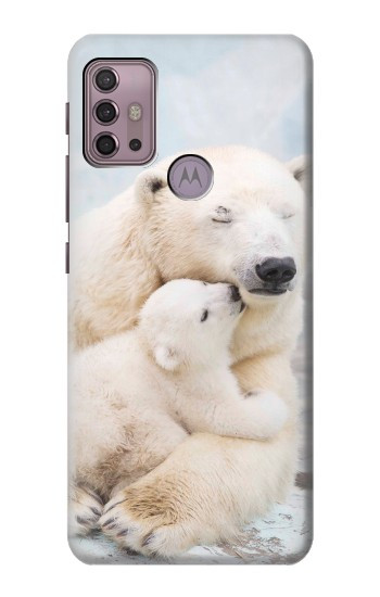 S3373 Polar Bear Hug Family Case For Motorola Moto G30, G20, G10