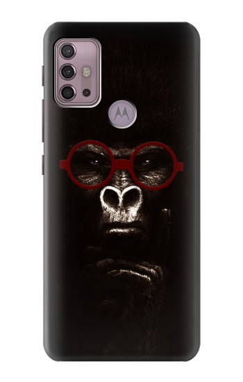 S3529 Thinking Gorilla Case For Motorola Moto G30, G20, G10