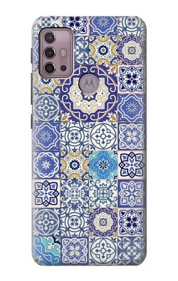 S3537 Moroccan Mosaic Pattern Case For Motorola Moto G30, G20, G10
