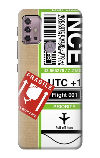 S3543 Luggage Tag Art Case For Motorola Moto G30, G20, G10