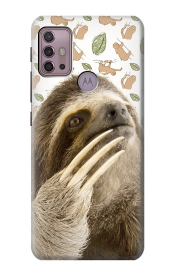 S3559 Sloth Pattern Case For Motorola Moto G30, G20, G10
