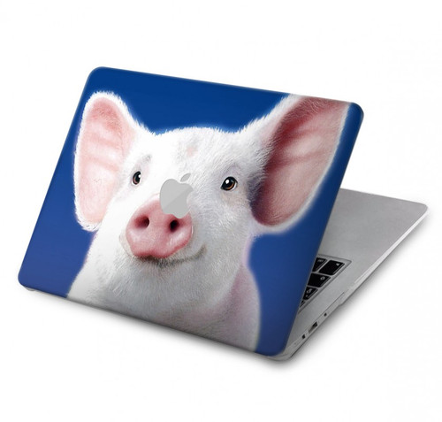 S0608 I Love Bacon Cute Baby Pig Hard Case For MacBook Pro Retina 13″ - A1425, A1502