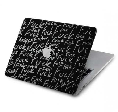 S3478 Funny Words Blackboard Hard Case For MacBook Pro 15″ - A1707, A1990