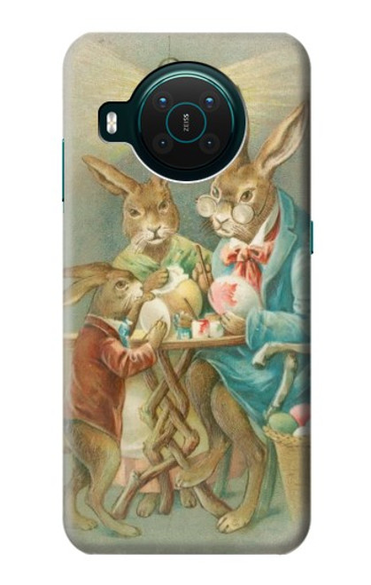 S3164 Easter Rabbit Family Case For Nokia X10