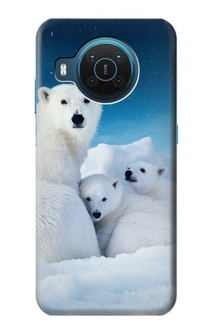 S0285 Polar Bear Family Arctic Case For Nokia X20 S0285 Polar Bear Family Arctic Case For Nokia X20