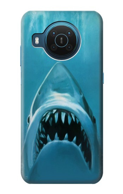 S0830 White Shark Case For Nokia X20