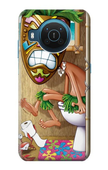 S1702 Tiki Man Toilet Case For Nokia X20