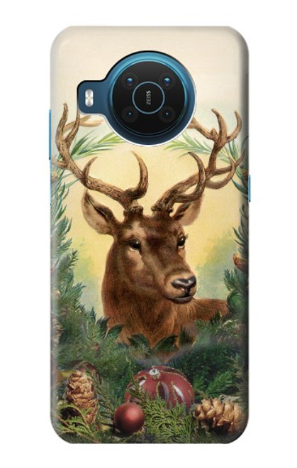 S2841 Vintage Reindeer Christmas Case For Nokia X20