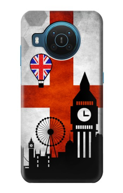 S2979 England Football Soccer Case For Nokia X20