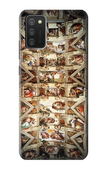 S0177 Michelangelo Chapel ceiling Case For Samsung Galaxy A03S