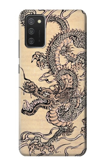 S0318 Antique Dragon Case For Samsung Galaxy A03S