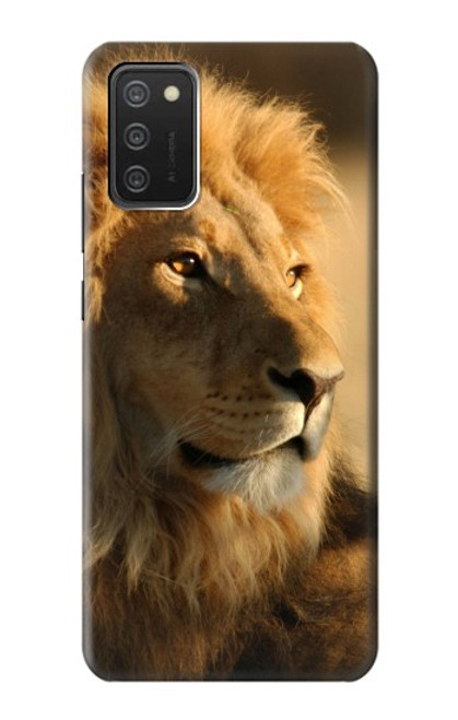 S1046 Lion King of Forest Case For Samsung Galaxy A03S