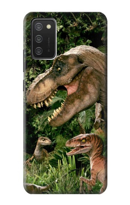 S1452 Trex Raptor Dinosaur Case For Samsung Galaxy A03S