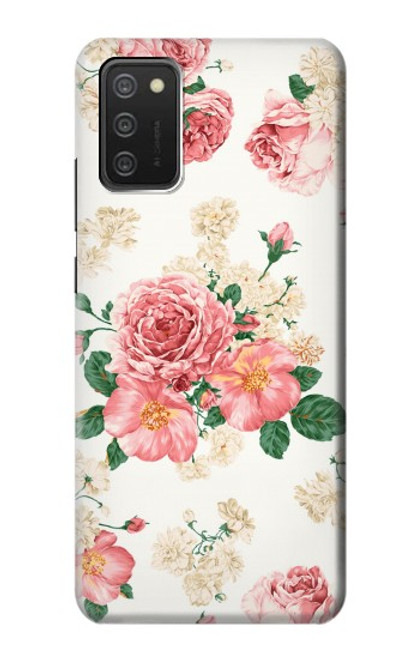S1859 Rose Pattern Case For Samsung Galaxy A03S