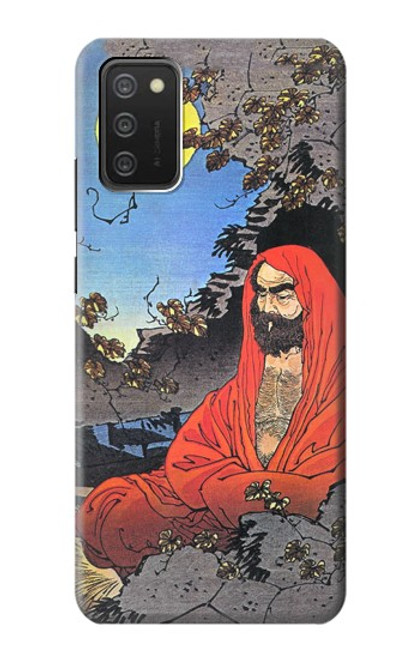 S2234 Zen Master Bodhidharma Yoshitoshi Case For Samsung Galaxy A03S