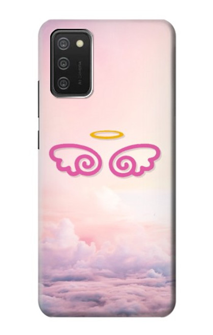 S2514 Cute Angel Wings Case For Samsung Galaxy A03S