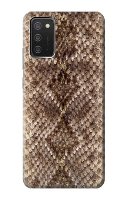 S2875 Rattle Snake Skin Graphic Printed Case For Samsung Galaxy A03S