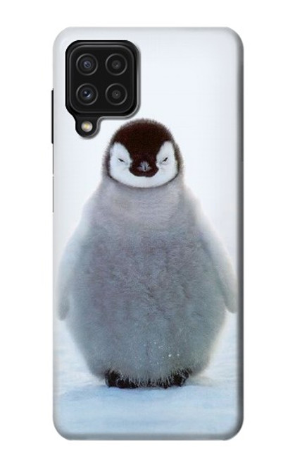S1075 Penguin Ice Case For Samsung Galaxy A22 4G