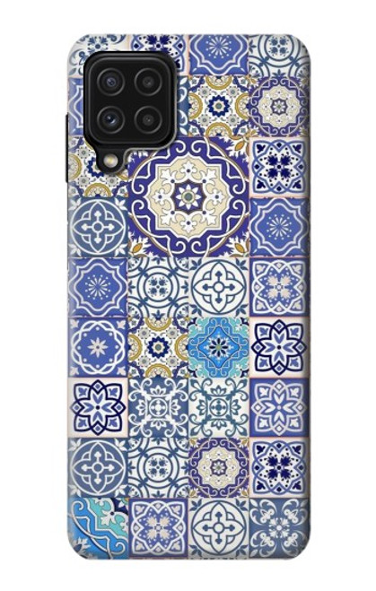 S3537 Moroccan Mosaic Pattern Case For Samsung Galaxy A22 4G