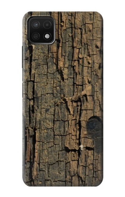 S0598 Wood Graphic Printed Case For Samsung Galaxy A22 5G