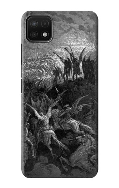 S1026 Gustave Dore Paradise Lost Case For Samsung Galaxy A22 5G