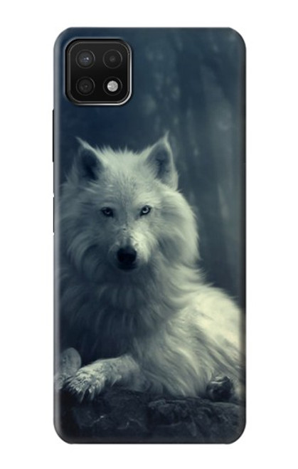S1516 White Wolf Case For Samsung Galaxy A22 5G