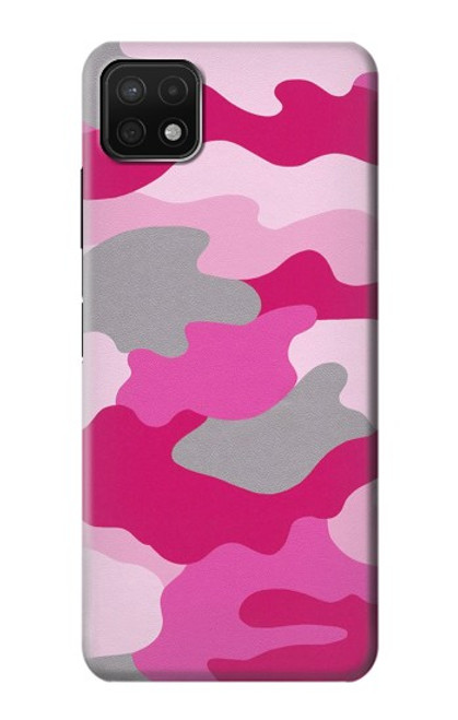 S2525 Pink Camo Camouflage Case For Samsung Galaxy A22 5G