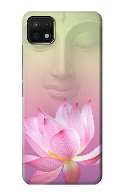 S3511 Lotus flower Buddhism Case For Samsung Galaxy A22 5G