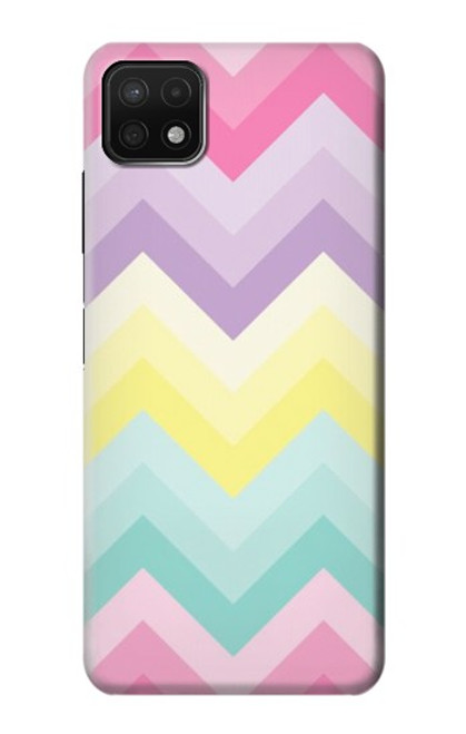 S3514 Rainbow Zigzag Case For Samsung Galaxy A22 5G