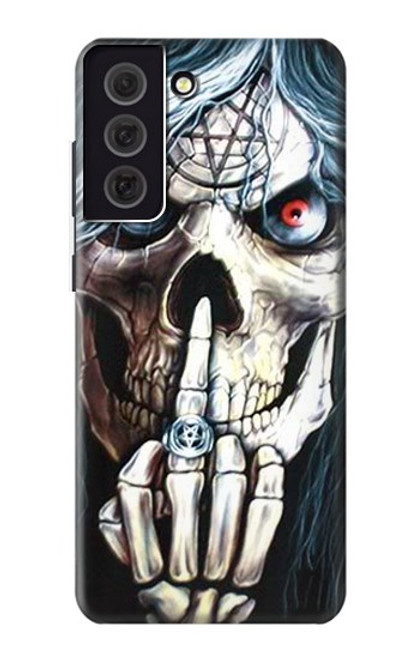 S0222 Skull Pentagram Case For Samsung Galaxy S21 FE 5G