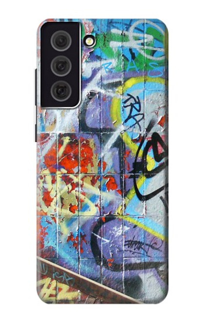 S0588 Wall Graffiti Case For Samsung Galaxy S21 FE 5G