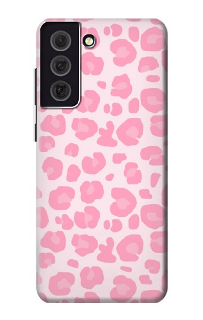 S2213 Pink Leopard Pattern Case For Samsung Galaxy S21 FE 5G