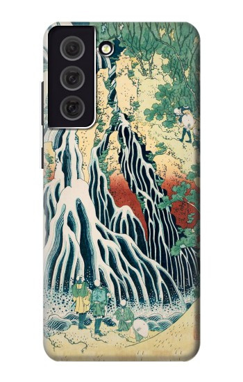 S2491 Hokusai Kirifuri Waterfall at Kurokami Case For Samsung Galaxy S21 FE 5G