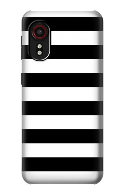 S1596 Black and White Striped Case For Samsung Galaxy Xcover 5