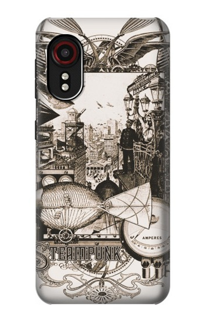 S1681 Steampunk Drawing Case For Samsung Galaxy Xcover 5