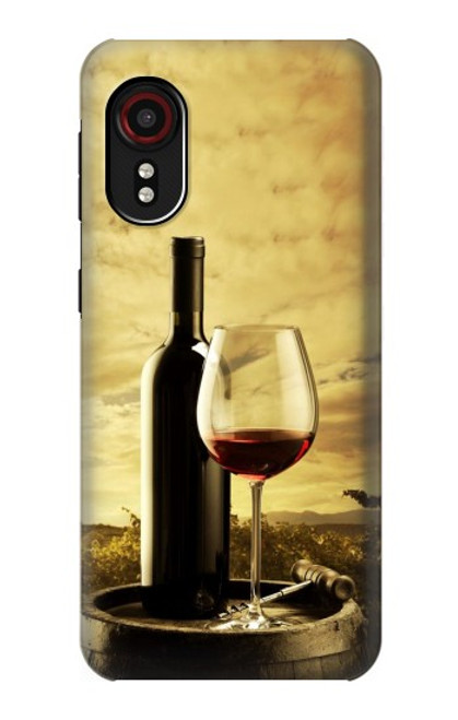 S2042 A Grape Vineyard Grapes Bottle Red Wine Case For Samsung Galaxy Xcover 5