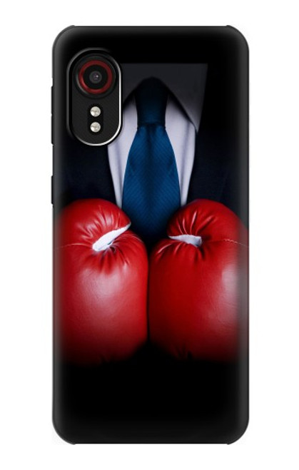 S2261 Businessman Black Suit With Boxing Gloves Case For Samsung Galaxy Xcover 5