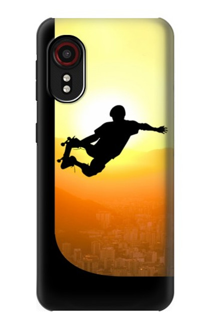 S2676 Extreme Skateboard Sunset Case For Samsung Galaxy Xcover 5