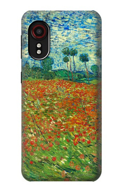 S2681 Field Of Poppies Vincent Van Gogh Case For Samsung Galaxy Xcover 5