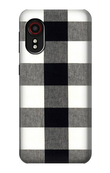S2842 Black and White Buffalo Check Pattern Case For Samsung Galaxy Xcover 5