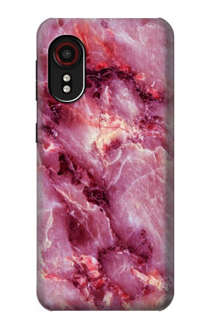 S3052 Pink Marble Graphic Printed Case For Samsung Galaxy Xcover 5