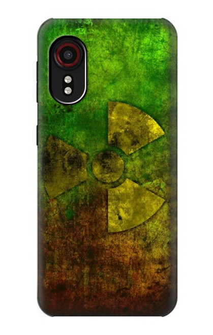 S3202 Radioactive Nuclear Hazard Symbol Case For Samsung Galaxy Xcover 5