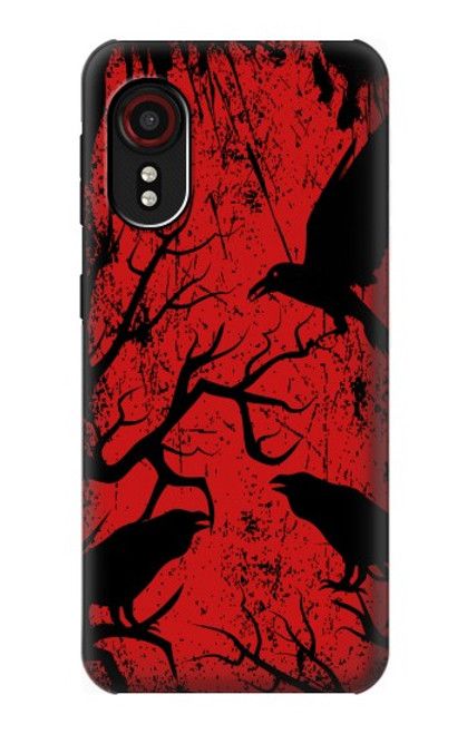 S3325 Crow Black Blood Tree Case For Samsung Galaxy Xcover 5 S3325 Crow Black Blood Tree Case For Samsung Galaxy Xcover 5