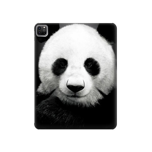 S1072 Panda Bear Hard Case For iPad Pro 12.9 (2022,2021,2020,2018, 3rd, 4th, 5th, 6th)