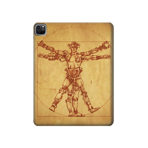 S1682 Steampunk Frankenstein Hard Case For iPad Pro 12.9 (2022,2021,2020,2018, 3rd, 4th, 5th, 6th)